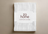 Zohome Dekbedovertrek Pile di Ribcord White - 100% Microvezel - sfeer/detail 4