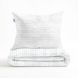Zohome Dekbedovertrek Pile di Ribcord White - 100% Microvezel - sfeer/detail 3