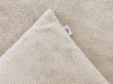 Zohome Dekbedovertrek Pile di Sherpa Off-White - 100% Microvezel - sfeer/detail 3