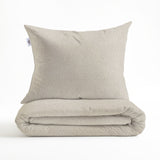 Zohome Dekbedovertrek Pile di Sherpa Off-White - 100% Microvezel - sfeer/detail 4