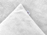 Zohome Dekbedovertrek Pile di Sherpa White - 100% Microvezel - sfeer/detail 3