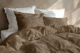 Zohome Dekbedovertrek Pile di Flanella Real Taupe - 100% Microvezel - 200x200-220 cm