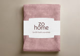 Zohome Dekbedovertrek Pile di Flanella Shady Pink - 100% Microvezel - 140x200 cm