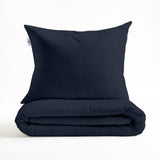 Zohome Dekbedovertrek Pile di Sherpa Navy Blue - 100% Microvezel - sfeer/detail 4