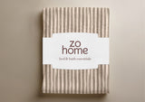 Zohome Dekbedovertrek Pile di Ribcord Forest Sand - 100% Microvezel - sfeer/detail 4