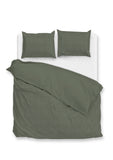 Zohome Dekbedovertrek Pile di Sherpa Army Green - 100% Microvezel - 240x200-220 cm