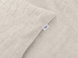 Zohome Dekbedovertrek Coccodrillo Off-White - 100% Microvezel - 140x200 cm