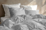 Zohome Dekbedovertrek Pile di Sherpa Dove Grey - 100% Microvezel - sfeer/detail 2