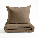 Zohome Dekbedovertrek Pile di Sherpa Real Taupe - 100% Microvezel - sfeer/detail 4