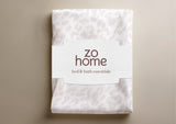 Zohome Dekbedovertrek Leopardo White - 100% Microvezel - 240x200-220 cm