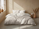 Zohome Dekbedovertrek Leopardo Off-White - 100% Microvezel - 140x200 cm