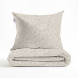 Zohome Dekbedovertrek Leopardo Off-White - 100% Microvezel - 200x200-220 cm