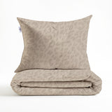 Zohome Dekbedovertrek Leopardo Forest Sand - 100% Microvezel - 140x200 cm