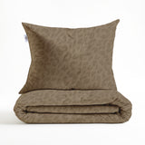 Zohome Dekbedovertrek Leopardo Real Taupe - 100% Microvezel - 140x200 cm