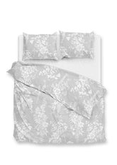 Zohome Dekbedovertrek Ibisco di Lino Dove Grey - 100% Katoen