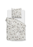 Dekbedovertrek Ines Grey - 100% Katoen-Flanel