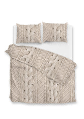 Dekbedovertrek Mira Natural - 100% Katoen-Flanel