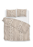 Dekbedovertrek Mira Natural - 100% Katoen-Flanel