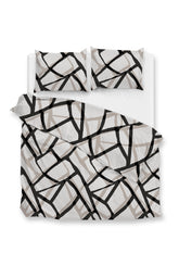 Dekbedovertrek Serena Grey - 100% Katoen-Flanel