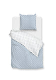 Dekbedovertrek Punta di Cotone Powder Blue - 100% Katoen
