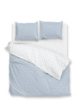 Dekbedovertrek Punta di Cotone Powder Blue - 100% Katoen