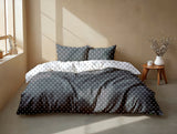 Dekbedovertrek Punta di Cotone Pewter Grey - 100% Katoen