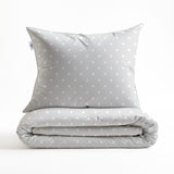 Dekbedovertrek Punta di Cotone Stone Grey - 100% Katoen