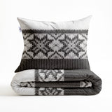 Dekbedovertrek Anika Grey - 100% Katoen-Flanel