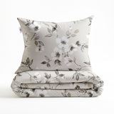 Dekbedovertrek Ines Grey - 100% Katoen-Flanel