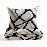 Dekbedovertrek Serena Grey - 100% Katoen-Flanel