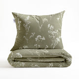 Dekbedovertrek Yarrow Green - 100% Katoen-Flanel