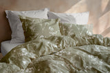 Dekbedovertrek Yarrow Green - 100% Katoen-Flanel