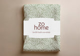 Zohome Online Exclusive Dekbedovertrek Eliana Green - 100% Microvezel