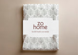 Zohome Online Exclusive Dekbedovertrek Vittoria Grey - 100% Microvezel