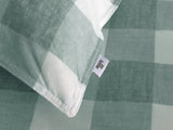Dekbedovertrek Quattro di Lino Mint Green - 100% Katoen