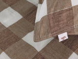 Dekbedovertrek Quattro di Lino Palm Taupe - 100% Katoen