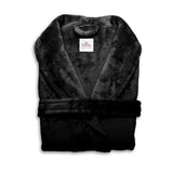 Badjas Cara Deep Black - 100% Polyester