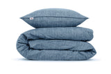 Dekbedovertrek Lino Urban Blue - 100% Katoen