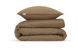 Dekbedovertrek Satinado Real Taupe - 100% Katoen-Satijn