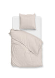 Dekbedovertrek Flanella di Lino Sandy Beige - 100% Katoen-Flanel
