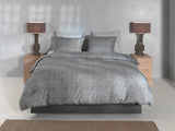 Dekbedovertrek Flanella di Lino Dark Grey - 100% Katoen-Flanel