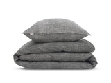 Dekbedovertrek Paisley di Lino Dark Grey - 100% Katoen