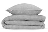 Dekbedovertrek Paisley di Lino Dove Grey - 100% Katoen