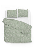 Dekbedovertrek Paisley di Lino Moss Green - 100% Katoen