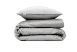Dekbedovertrek Fiori di Satinado Ash Grey - 100% Katoen-Satijn