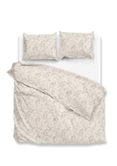 Dekbedovertrek Fiori di Satinado Off-White - 100% Katoen-Satijn