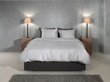 Dekbedovertrek Linea di Satinado Ash Grey - 100% Katoen-Satijn