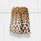 Plaid Leopard Brown - 100% Polyester