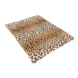 Plaid Leopard Brown - 100% Polyester