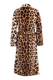 Badjas Leopard Brown - 100% Polyester